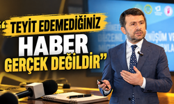Gazetecilikte Tehlike Çanları! Çay’dan Kritik Uyarı