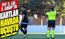 TFF 3. Lig 3. Grup’ta kartlar havada uçuştu