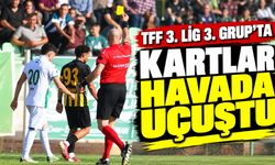 TFF 3. Lig 3. Grup’ta kartlar havada uçuştu