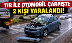 Direksiyon Hâkimiyetini Kaybetti, Tırla Çarpıştı!