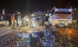 Meyve Yüklü Kamyonet Traktörle Çarpıştı! Sürücü Hayatını Kaybetti