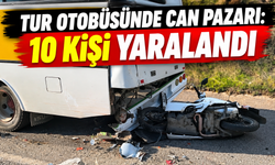 Tur Otobüsünde Can Pazarı: 10 Kişi Yaralandı
