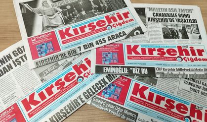 Kırşehir’in Sesi 50 Yıldır Susmadı: Çiğdem Gazetesi’ne Yoğun Tebrik