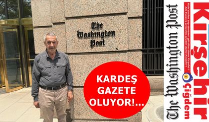 Kırşehir’den Washington’a Uzanan Gazetecilik Köprüsü:  Çiğdem Gazetesi’nden “Kardeş Gazete” Teklifi