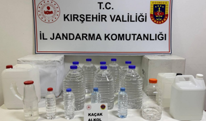 Kırşehir’de Kaçak Alkol Operasyonu: 62 Litre Etil Alkol Ele Geçirildi