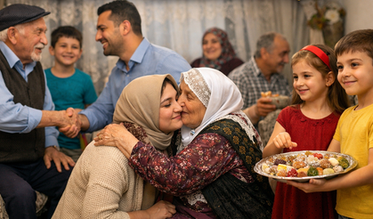 Kırşehir’de bayram ziyaretleri başladı: Kapılar misafirlere açık