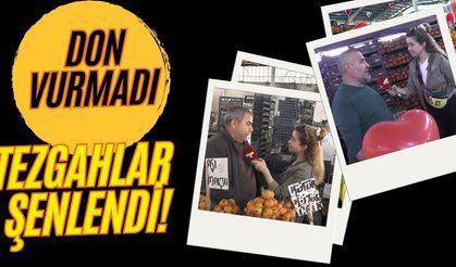 Don Vurmadı, Tezgahlar Şenlendi! Pazar Esnafı Kırşehir Çiğdem’e Konuştu