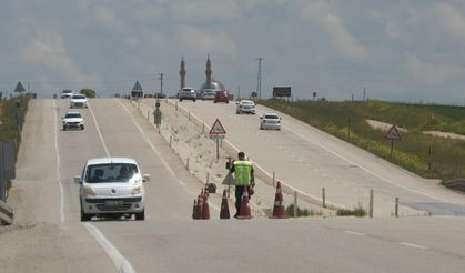 26 ilin geçiş güzergahı Kırşehir´de trafik denetimi
