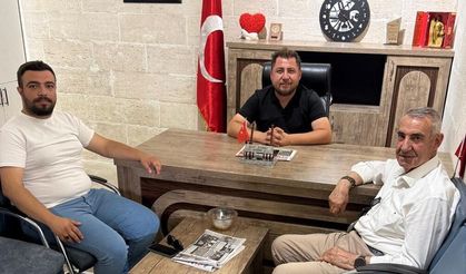 Kırşehir Çiğdem Gazetesi'nden Başkan Sait Kamalı'ya Hayırlı Olsun Ziyareti