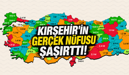 Harita Kırşehir’in Göç Gerçeğini Ortaya Çıkardı