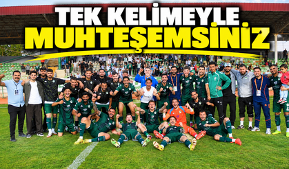 Tek kelimeyle muhteşemsiniz: 4-0