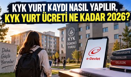 KYK Yurt Kaydı Nasıl Yapılır, KYK Yurt Ücreti Ne Kadar 2026?