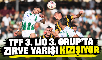 TFF 3. Lig 3. Grup’ta zirve yarışı kızışıyor