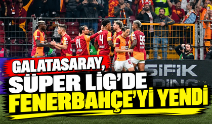 Galatasaray, Süper Lig'de Fenerbahçe'yi yendi