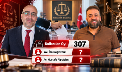 Kırşehir Barosunda 3 Oy Farkla Sandıktan Değişim Çıktı!