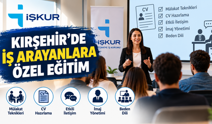 Kırşehir’de İş Arayanlar Bu Eğitimi Kaçırmasın!