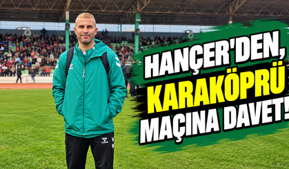 Hançer’den, Karaköprü maçına davet!