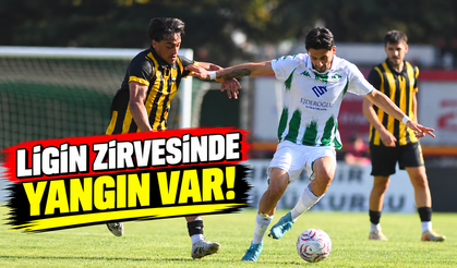 Ligin zirvesinde yangın var!