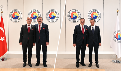 Kırşehir'in İki Başkanından Ankara Çıkarması! Hisarcıklıoğlu ile Ne Görüştüler?