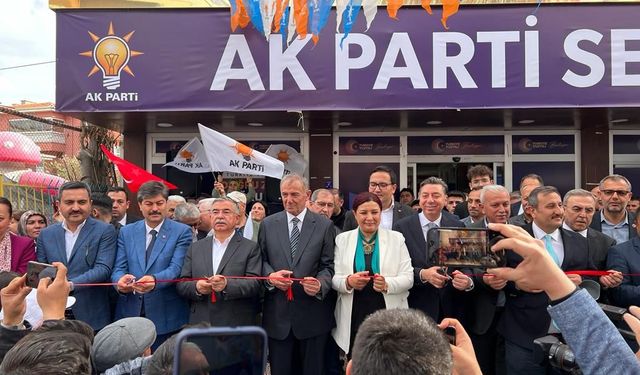 AK PARTİ KIRŞEHİR SEÇİM OFİSİ AÇILDI