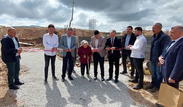 Kındam TOKİ Latife Ünsal Anaokulu’nun Temeli atıldı