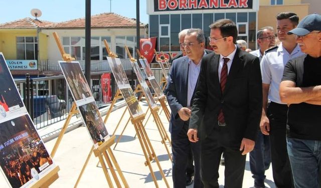 Akpınar’da “15 Temmuz Fotoğraf Sergisi” açıldı