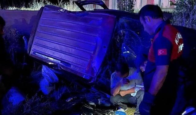 Kırşehir'de trafik kazası: 1 ölü, 5 yaralı