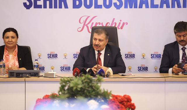 Sağlık Bakanı Fahrettin Koca: "İktidar, ekonomik sorunları çözecektir