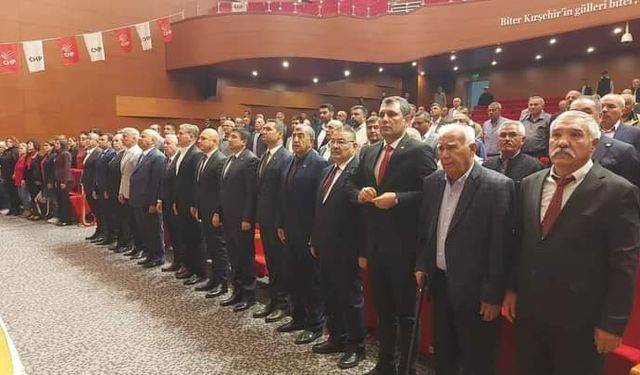 CHP'NİN KIRŞEHİR İL BAŞKANI İSA ŞAHİN OLDU