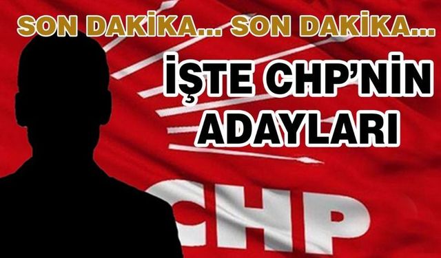 CHP'nin Kırşehir'de adayları belli oldu