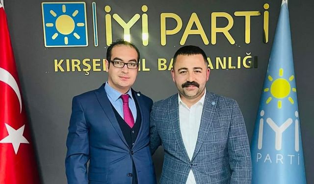 İYİ Parti’nin yeni Merkez İlçe Başkanı Av. Çağatay Dağıstan