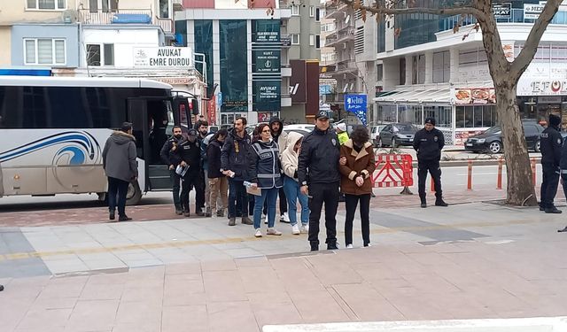 Kırşehir'de operasyon:  13 gözaltı