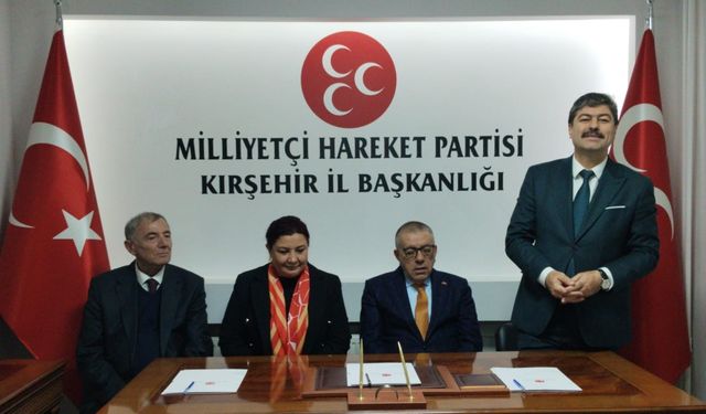 "KIRŞEHİR'E HİZMET BİZİM İÇİN ŞEREFTİR, ONURDUR"