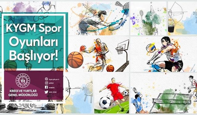 KYGM Spor oyunları başlıyor