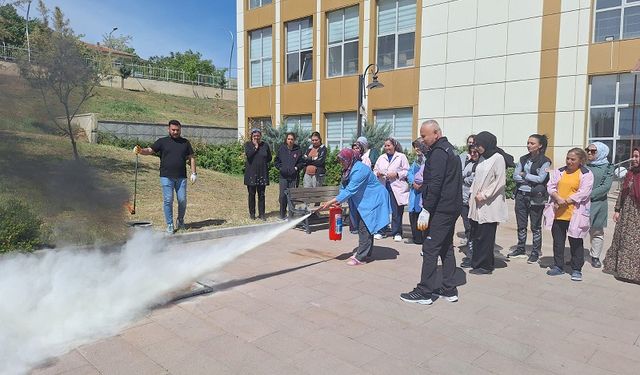 Çiçekdağı Mecidiye Yurdu’nda eğitim verildi