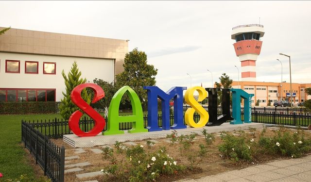 Samsun Çarşamba Havalimanı yılın ilk 5 ayında 562 bin 667 yolcuya hizmet verdi