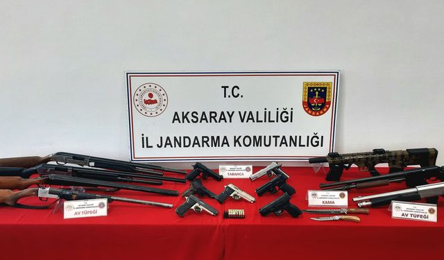 Düğünlerde tüfek ve tabancalarla havaya ateş açan 6 kişi yakalandı