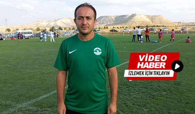 DOĞAN, “AMACIMIZ GENÇLERİ FUTBOLDA SÖZ SAHİBİ YAPMAK”