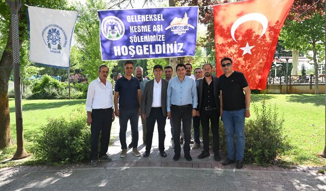 Başkan Ekicioğlu Kesme  Aşı Şöleni'ne katıldı