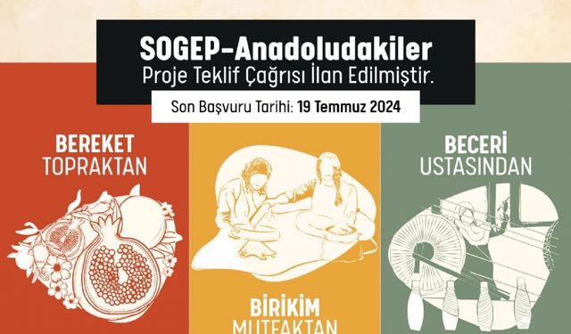 Sogep-Anadoludakiler Destek Programı ön başvuru süreci başladı