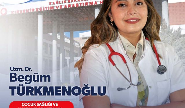 Çocuk doktoru Türkmenoğlu,  hasta kabulüne başladı