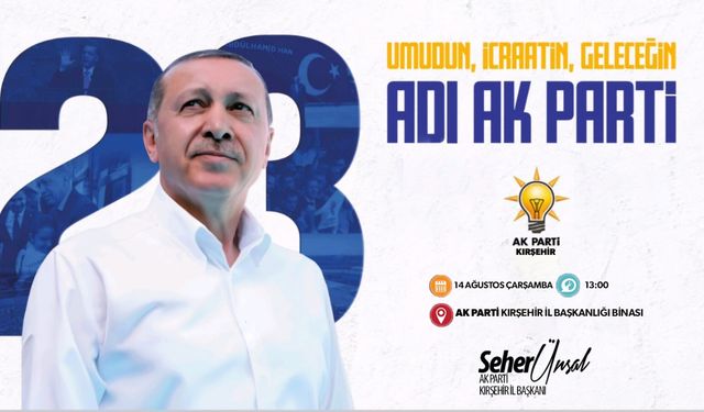 “UMUDUN, İCRAATİN GELECEĞİN ADI AK PARTİ”