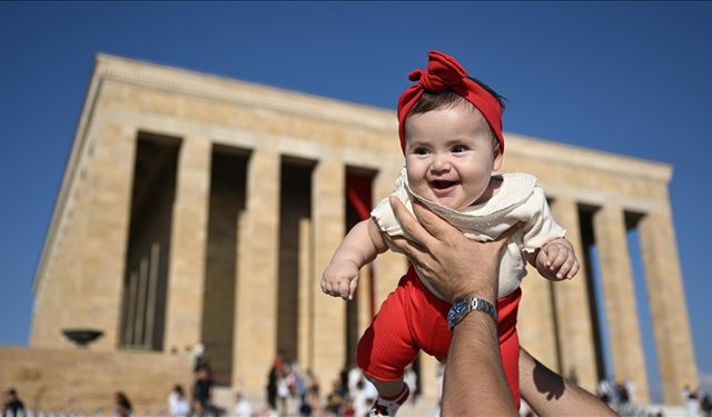 Anıtkabir, 30 Ağustos Zafer Bayramı'nda 350 bini aşkın ziyaretçiyi ağırladı