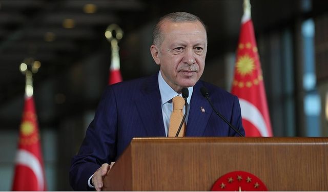 Cumhurbaşkanı Erdoğan: Büyük Zafer ile Türk Milleti esareti kabul etmeyeceğini tüm dünyaya ilan etmiştir