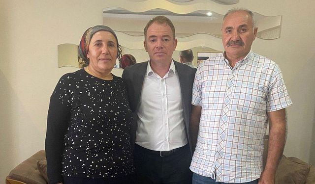 Kırşehir Millî Eğitim Müdürü Gülşen, Şehit Süleyman Sevim'in ailesini unutmadı