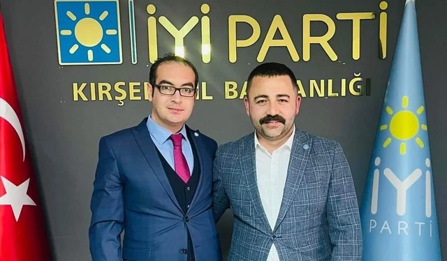 Kırşehir İYİ Parti'de bir istifa daha gerçekleşti