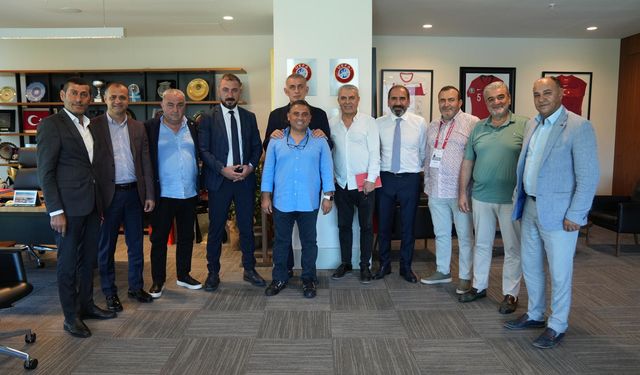 TFF 3. Lig Kulüp Başkanları,  TFF Başkanı’nı ziyaret etti