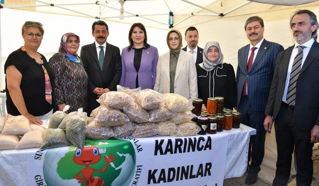 Kadın Kooperatifleri Fuarı Açıldı