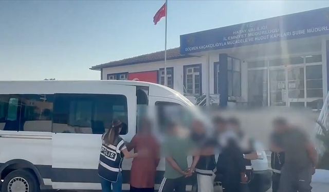 "Kalkan-27" operasyonlarında 1029 düzensiz göçmen yakalandı