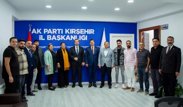 AK Parti Genel Başkan Yardımcısı Mustafa Şen Kırşehir’e geldi